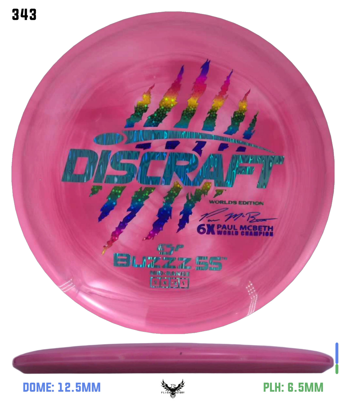 Discraft Paul McBeth 6 Claw ESP Buzzz SS - 2026 Worlds Edition (Page 2)