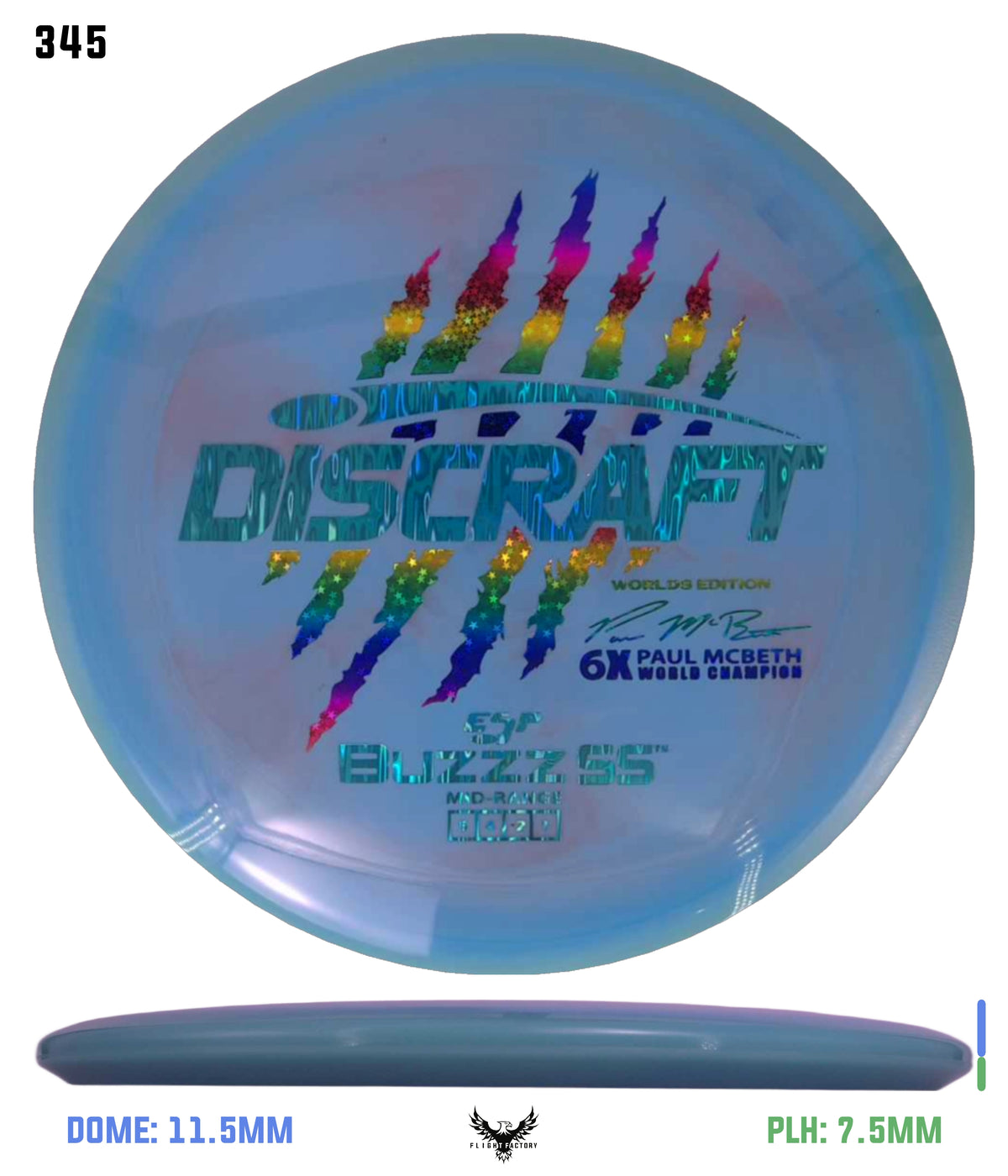 Discraft Paul McBeth 6 Claw ESP Buzzz SS - 2026 Worlds Edition (Page 2)