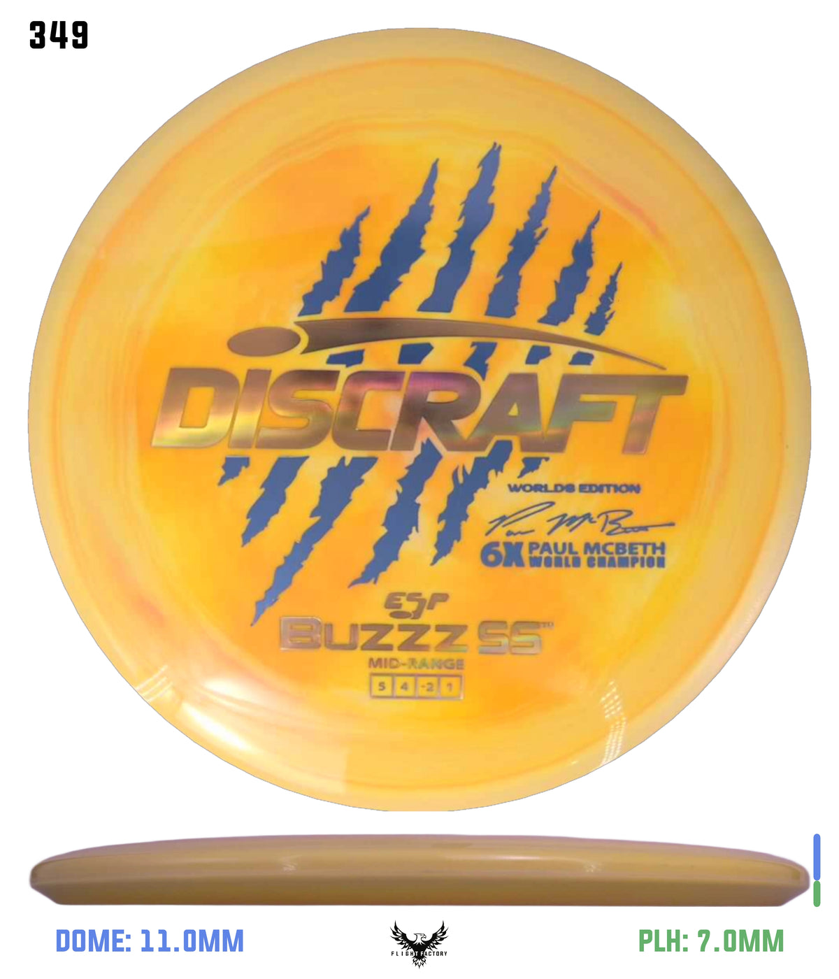 Discraft Paul McBeth 6 Claw ESP Buzzz SS - 2026 Worlds Edition (Page 2)