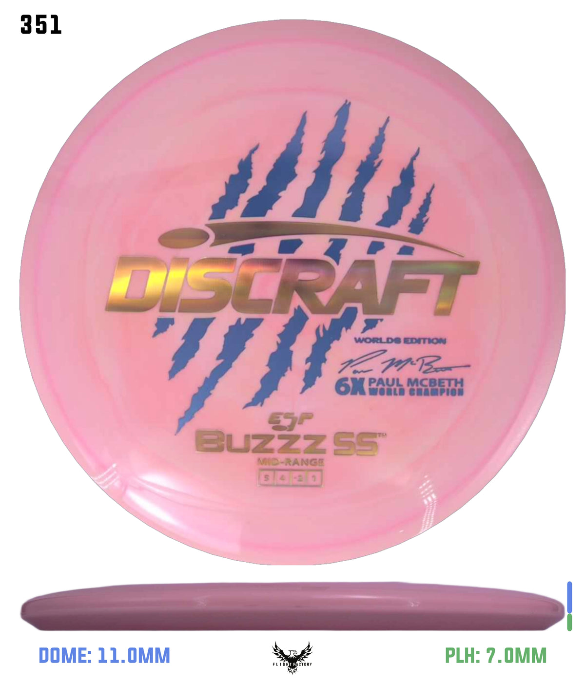 Discraft Paul McBeth 6 Claw ESP Buzzz SS - 2026 Worlds Edition (Page 2)