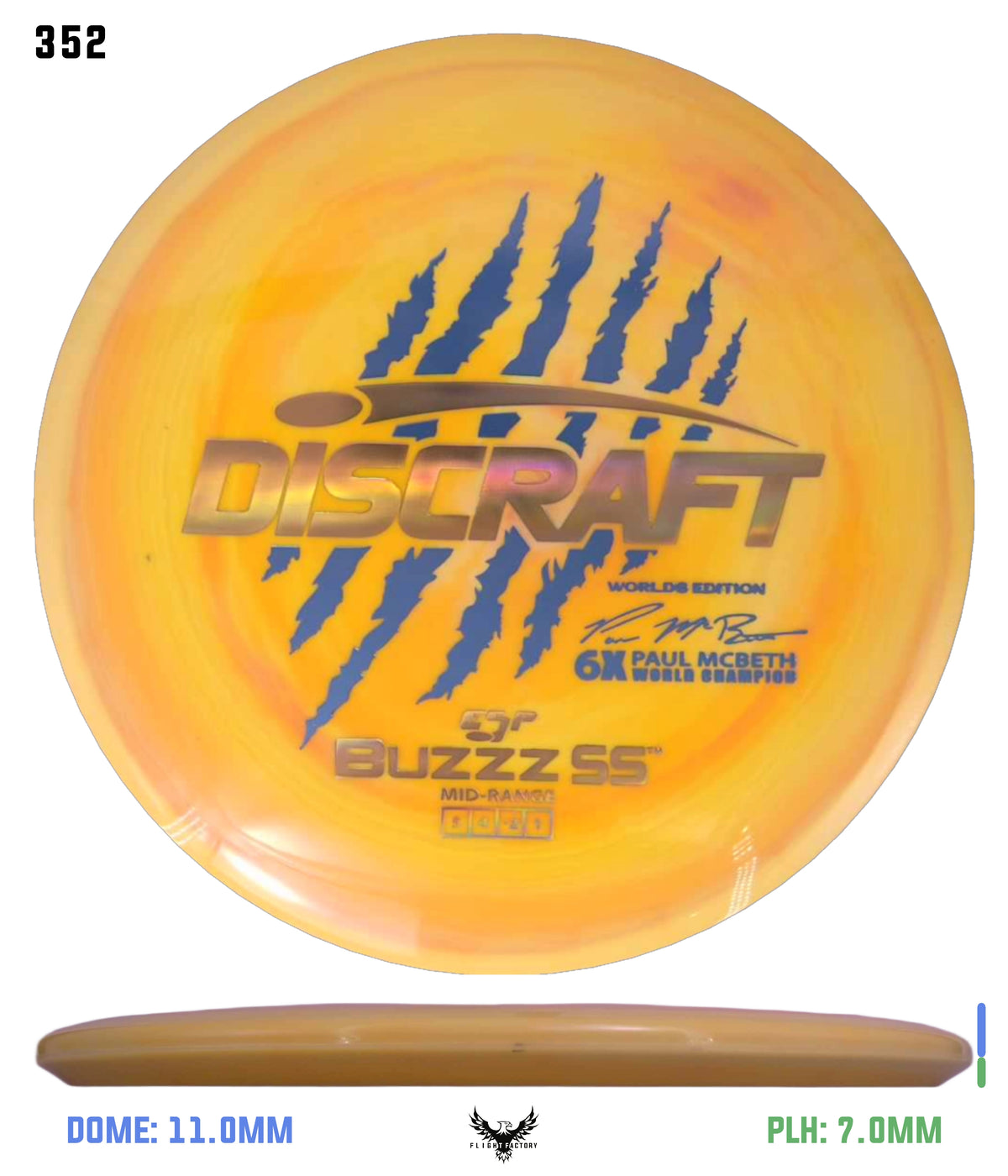 Discraft Paul McBeth 6 Claw ESP Buzzz SS - 2026 Worlds Edition (Page 2)
