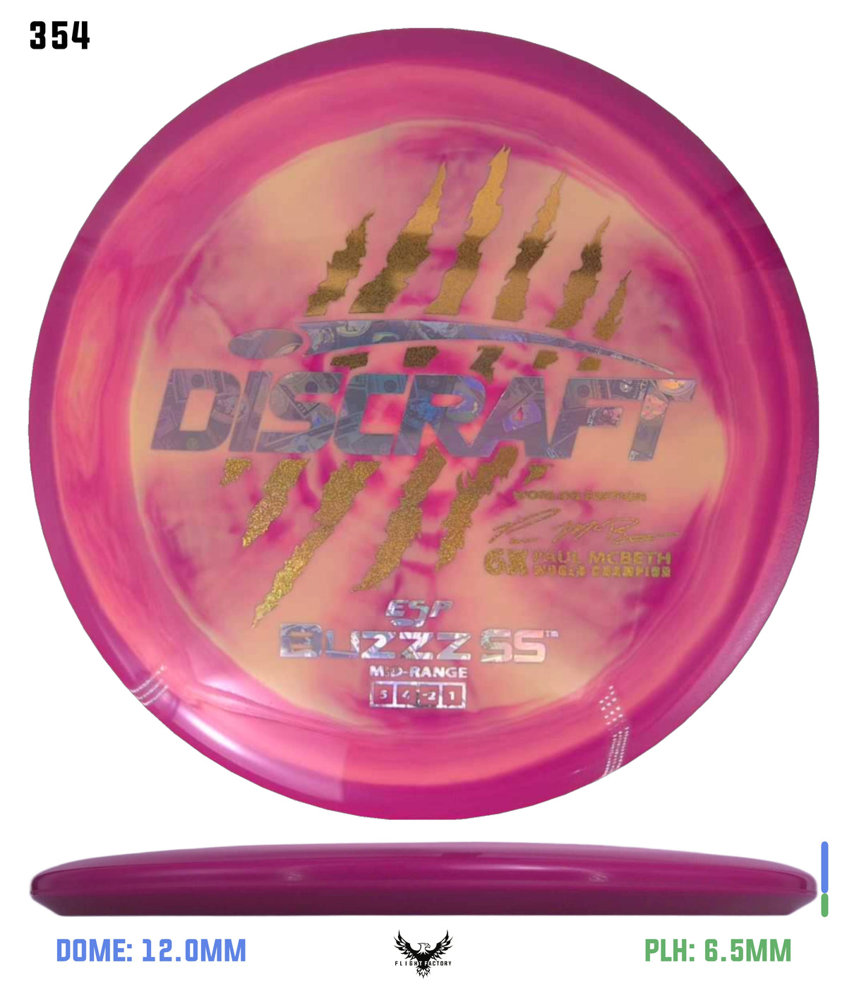Discraft Paul McBeth 6 Claw ESP Buzzz SS - 2026 Worlds Edition (Page 2)