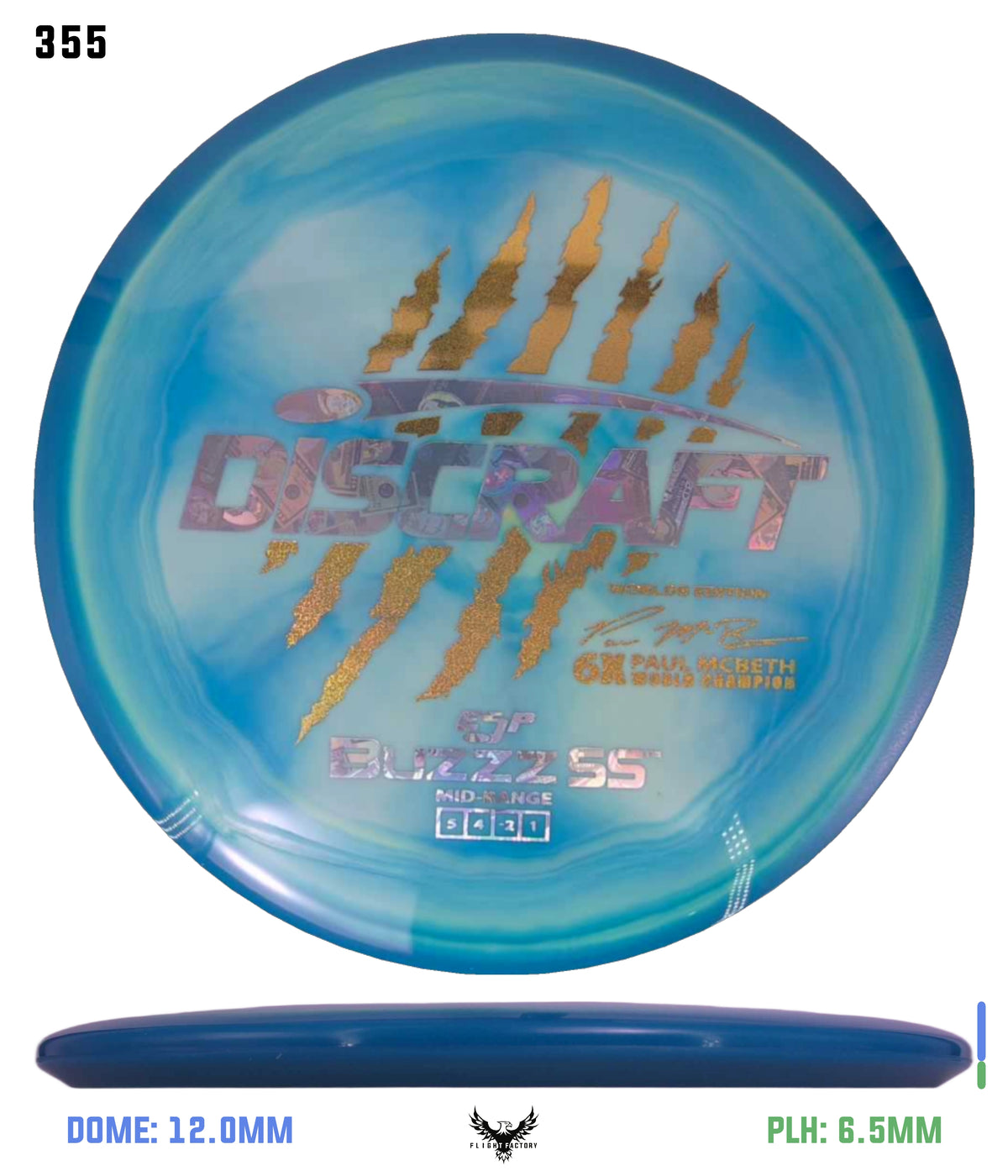 Discraft Paul McBeth 6 Claw ESP Buzzz SS - 2026 Worlds Edition (Page 2)