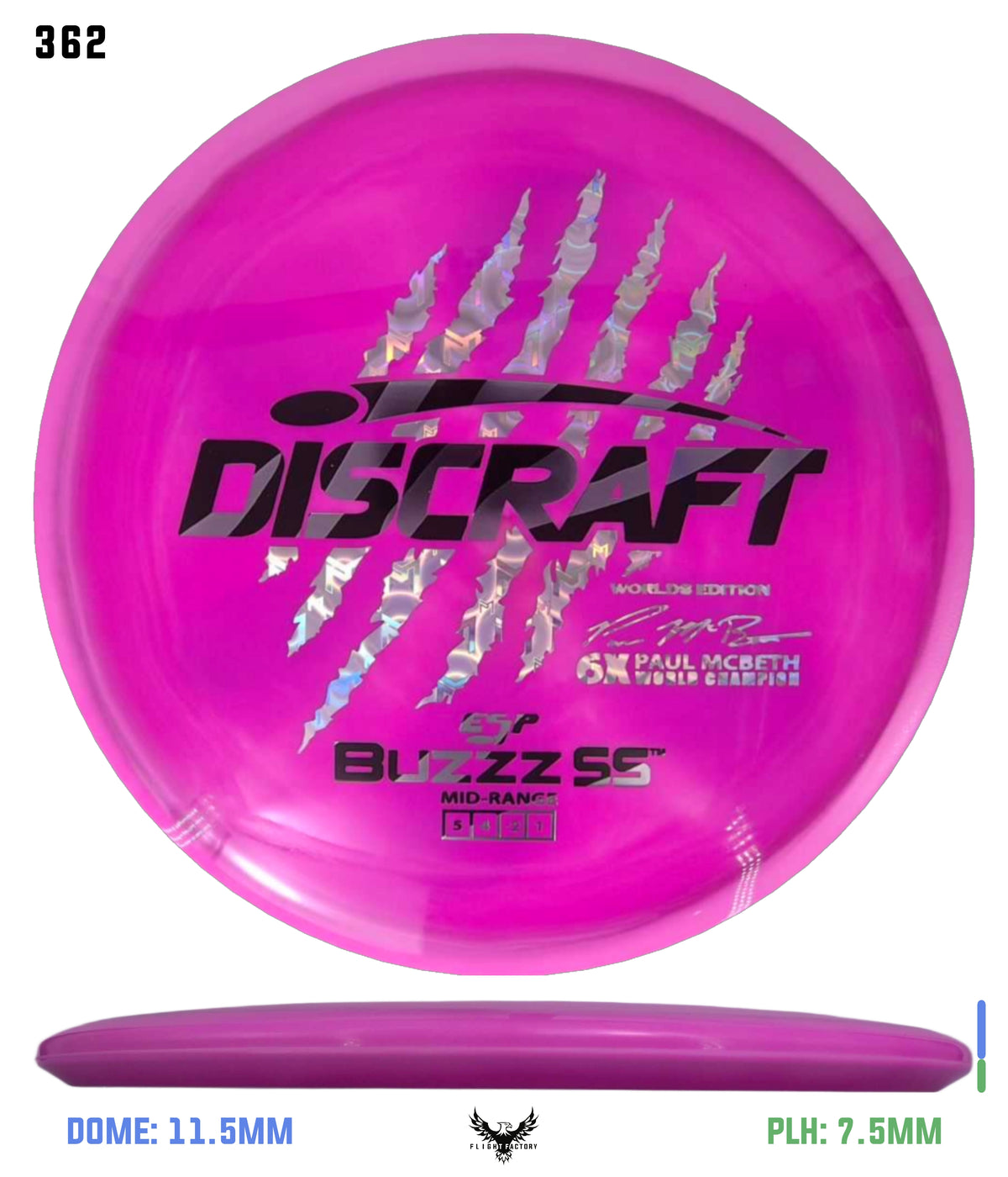 Discraft Paul McBeth 6 Claw ESP Buzzz SS - 2026 Worlds Edition (Page 2)