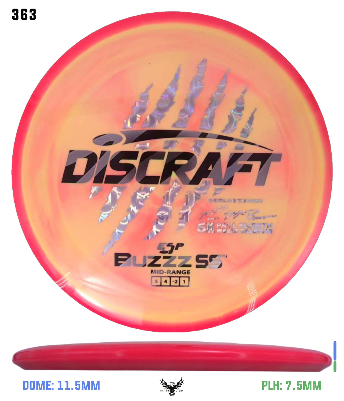 Discraft Paul McBeth 6 Claw ESP Buzzz SS - 2026 Worlds Edition (Page 2)