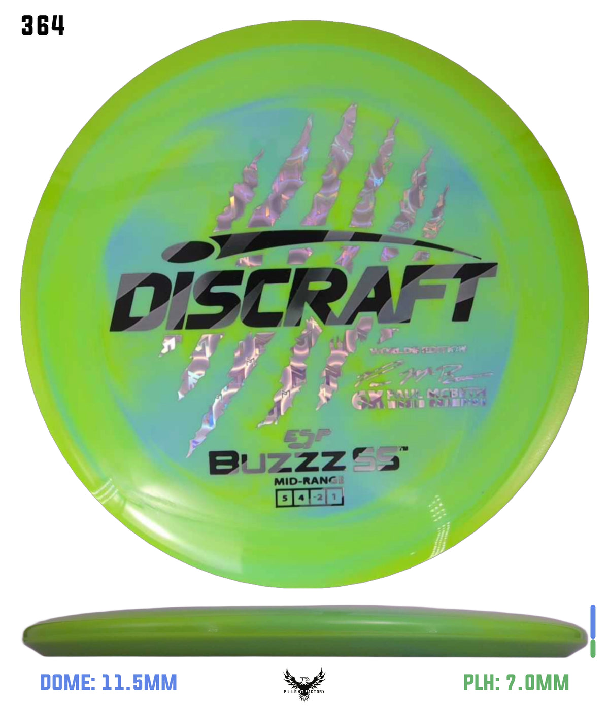 Discraft Paul McBeth 6 Claw ESP Buzzz SS - 2026 Worlds Edition (Page 2)