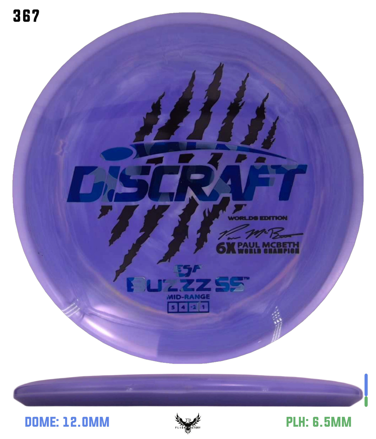 Discraft Paul McBeth 6 Claw ESP Buzzz SS - 2026 Worlds Edition (Page 2)