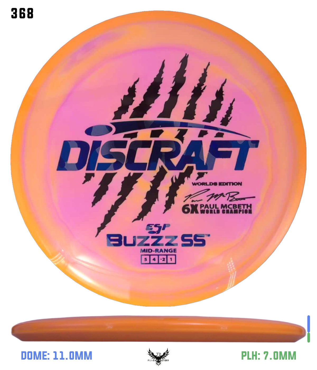 Discraft Paul McBeth 6 Claw ESP Buzzz SS - 2026 Worlds Edition (Page 2)
