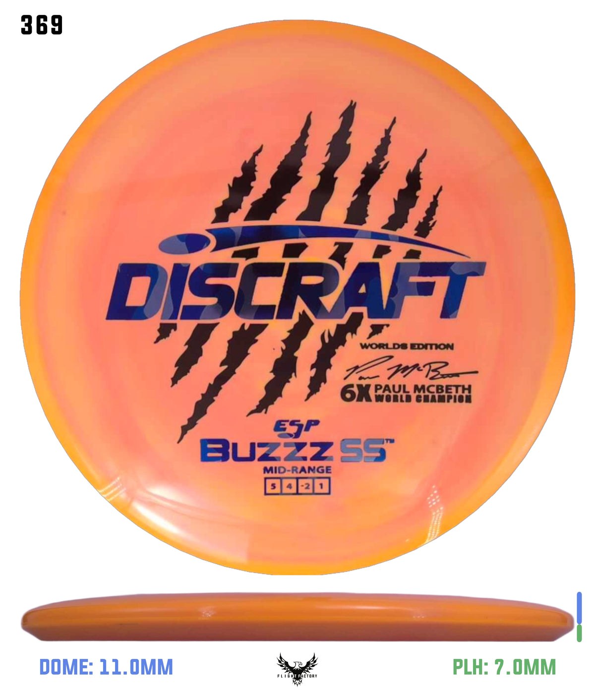 Discraft Paul McBeth 6 Claw ESP Buzzz SS - 2026 Worlds Edition (Page 2)