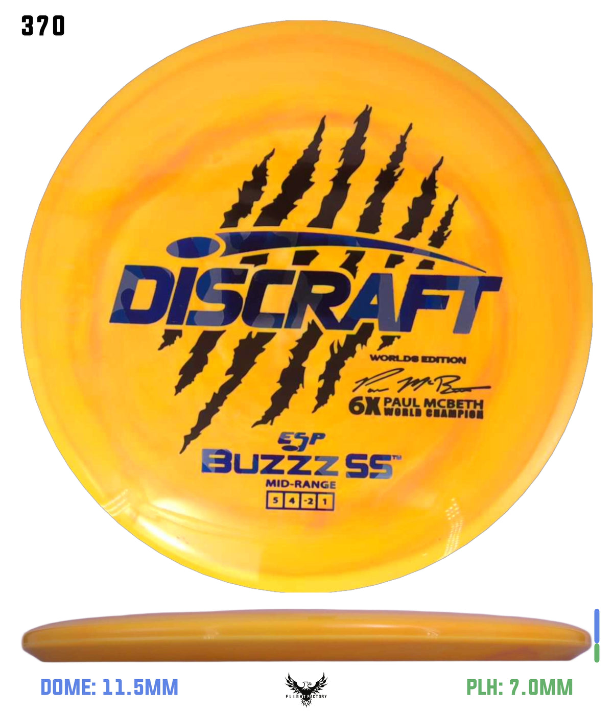 Discraft Paul McBeth 6 Claw ESP Buzzz SS - 2026 Worlds Edition (Page 2)