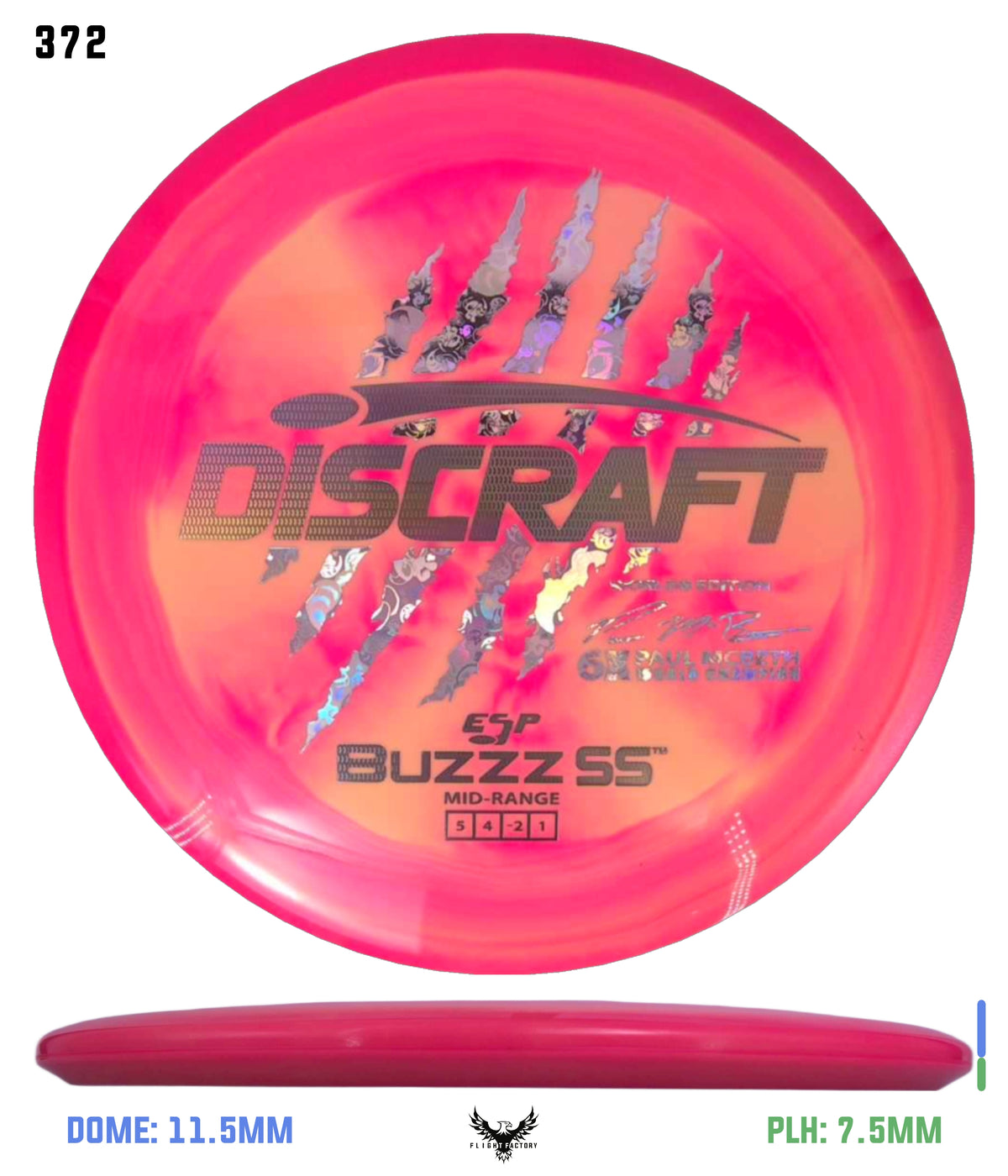 Discraft Paul McBeth 6 Claw ESP Buzzz SS - 2026 Worlds Edition (Page 2)
