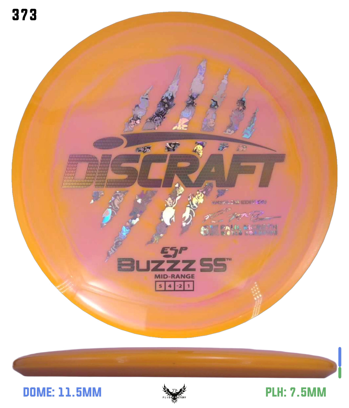 Discraft Paul McBeth 6 Claw ESP Buzzz SS - 2026 Worlds Edition (Page 2)