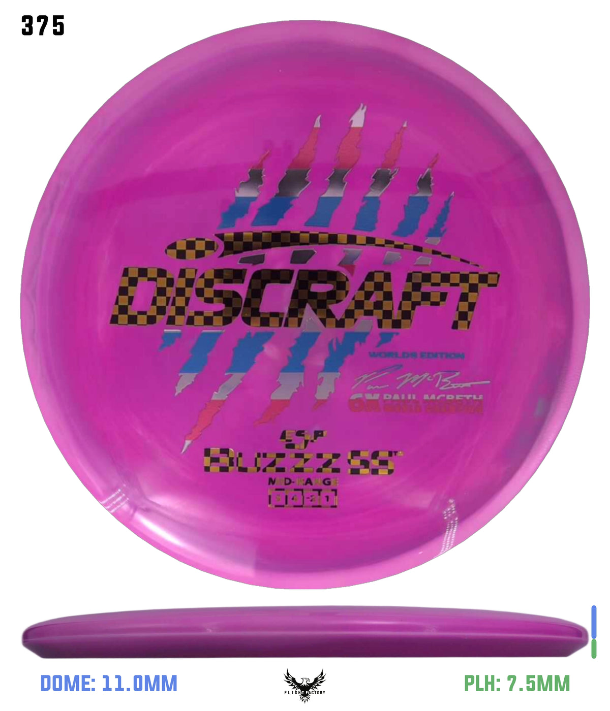 Discraft Paul McBeth 6 Claw ESP Buzzz SS - 2026 Worlds Edition (Page 2)