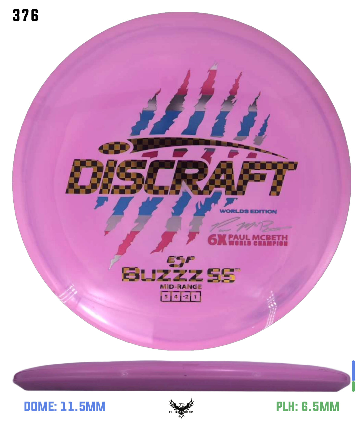 Discraft Paul McBeth 6 Claw ESP Buzzz SS - 2026 Worlds Edition (Page 2)