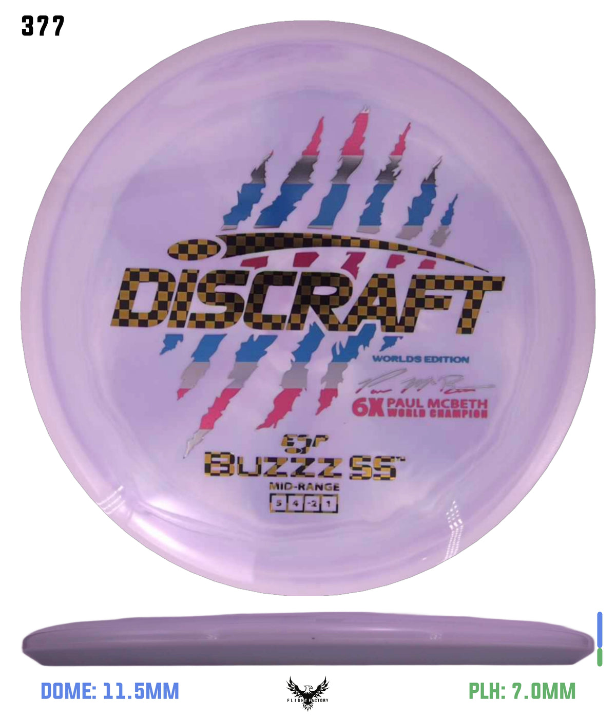 Discraft Paul McBeth 6 Claw ESP Buzzz SS - 2026 Worlds Edition (Page 2)