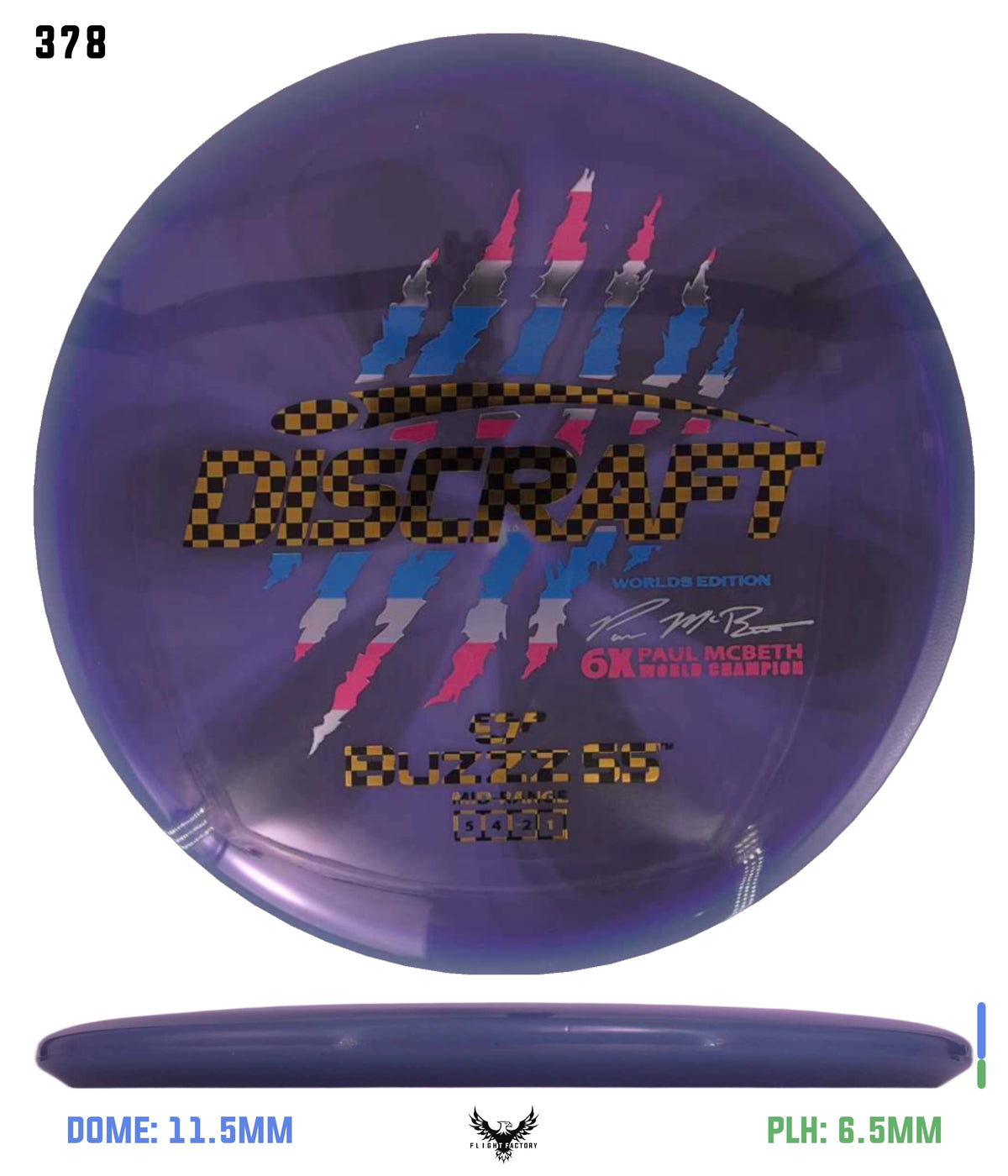 Discraft Paul McBeth 6 Claw ESP Buzzz SS - 2026 Worlds Edition (Page 2)