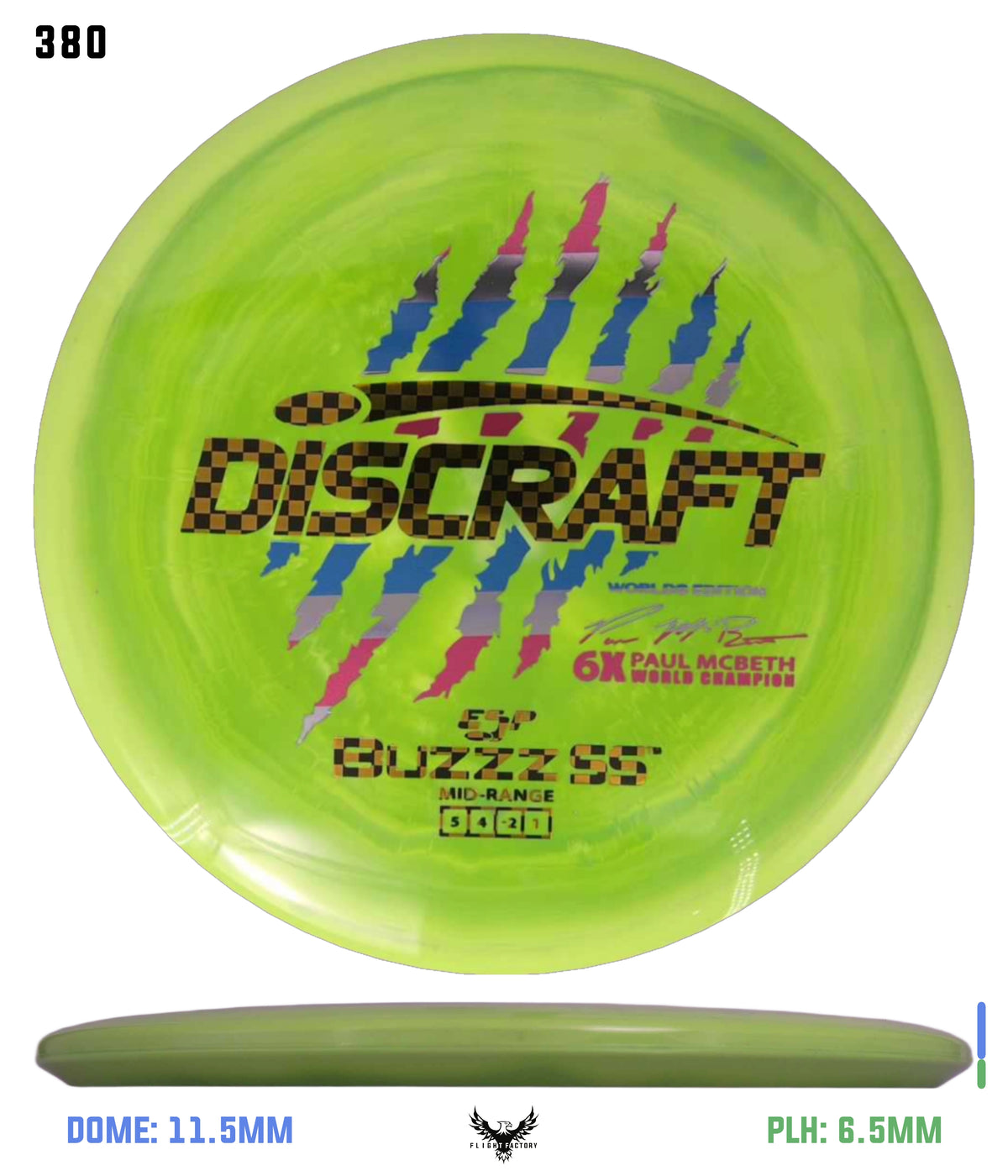 Discraft Paul McBeth 6 Claw ESP Buzzz SS - 2026 Worlds Edition (Page 2)