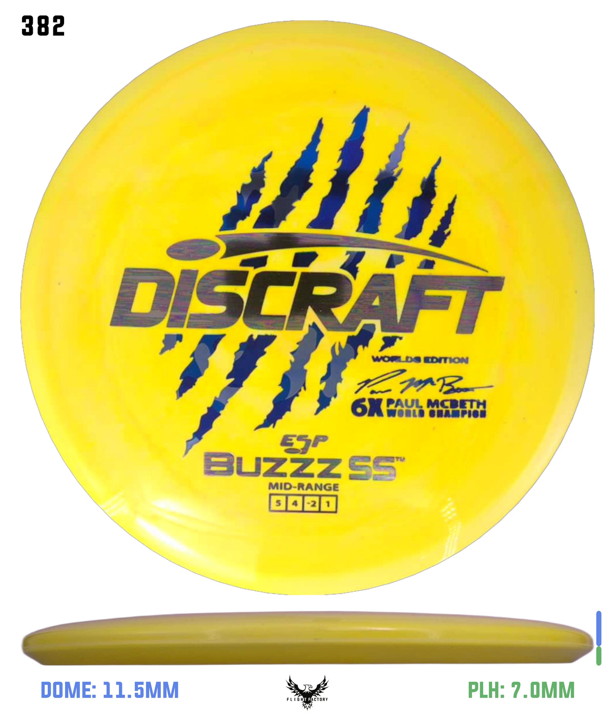 Discraft Paul McBeth 6 Claw ESP Buzzz SS - 2026 Worlds Edition (Page 2)