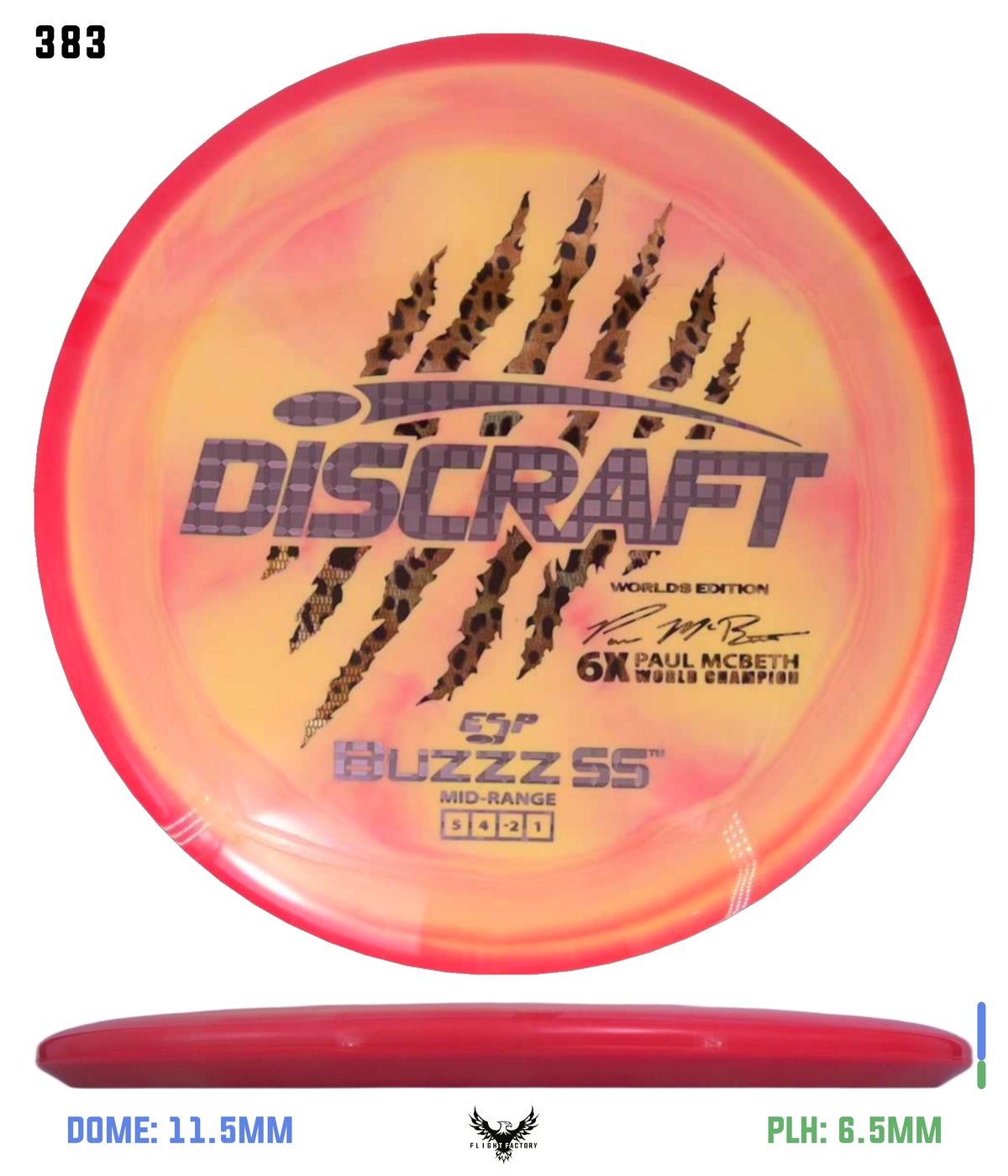 Discraft Paul McBeth 6 Claw ESP Buzzz SS - 2026 Worlds Edition (Page 2)