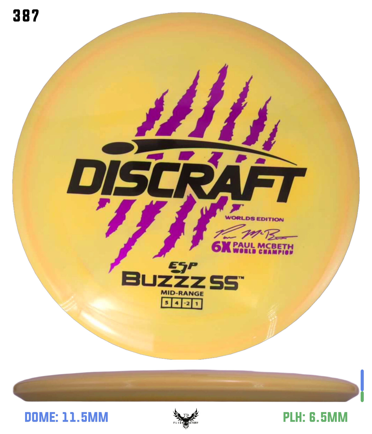 Discraft Paul McBeth 6 Claw ESP Buzzz SS - 2026 Worlds Edition (Page 2)