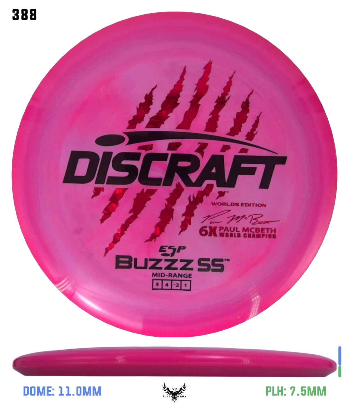 Discraft Paul McBeth 6 Claw ESP Buzzz SS - 2026 Worlds Edition (Page 2)