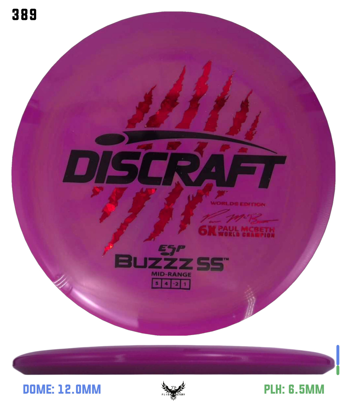 Discraft Paul McBeth 6 Claw ESP Buzzz SS - 2026 Worlds Edition (Page 2)