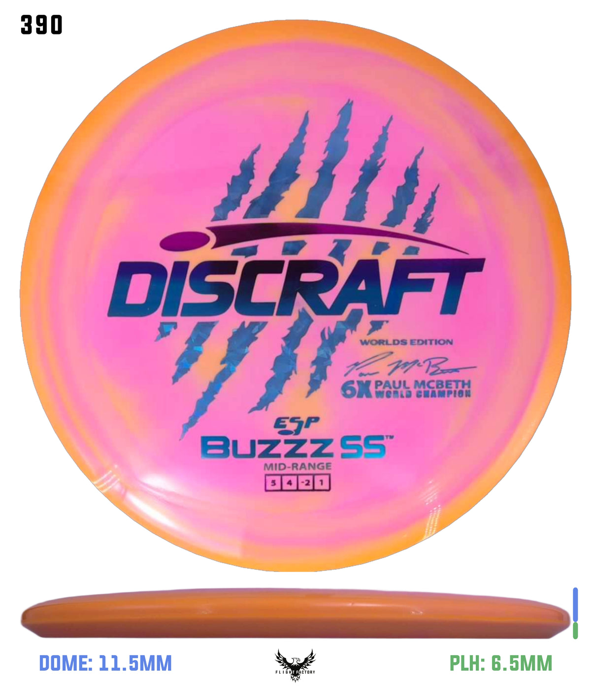 Discraft Paul McBeth 6 Claw ESP Buzzz SS - 2026 Worlds Edition (Page 2)