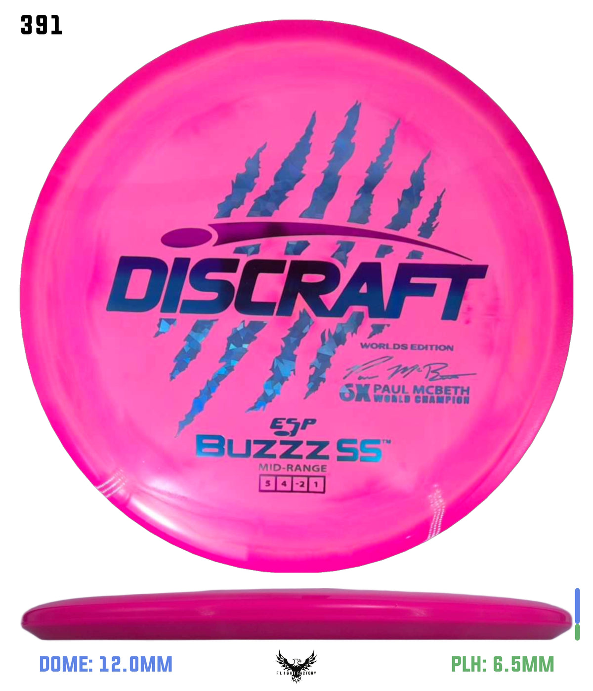 Discraft Paul McBeth 6 Claw ESP Buzzz SS - 2026 Worlds Edition (Page 2)