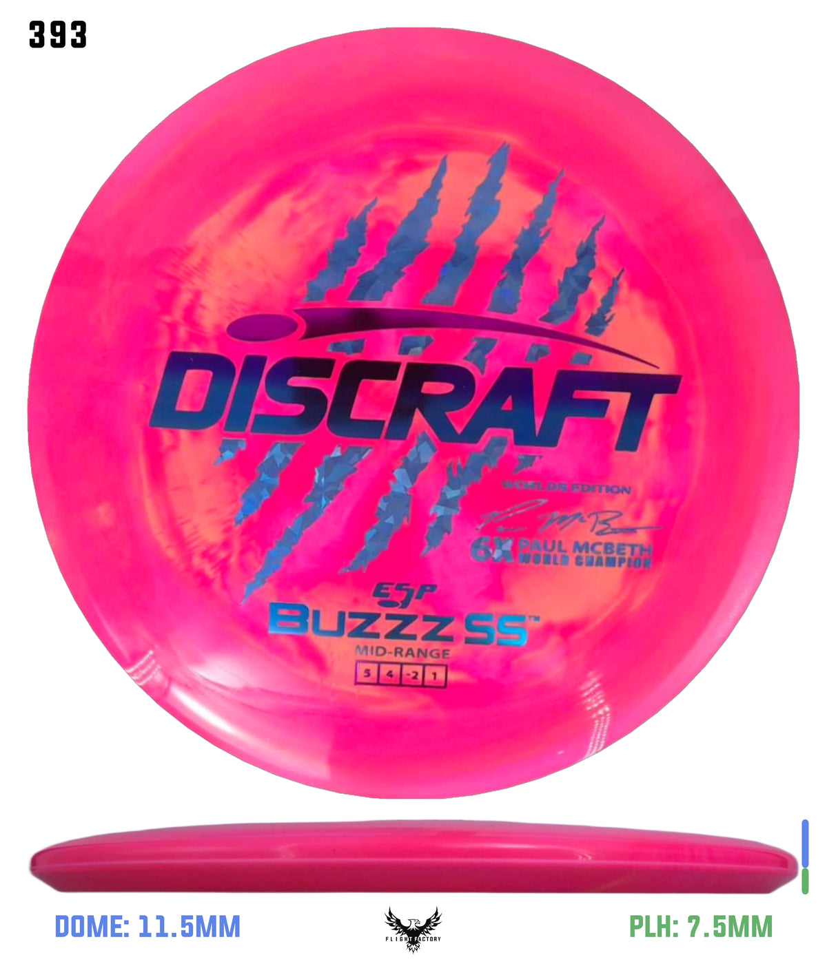 Discraft Paul McBeth 6 Claw ESP Buzzz SS - 2026 Worlds Edition (Page 2)
