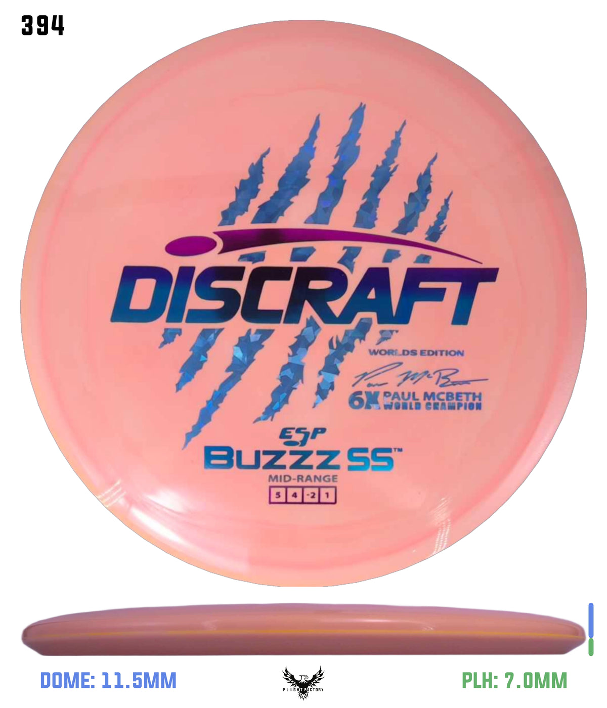 Discraft Paul McBeth 6 Claw ESP Buzzz SS - 2026 Worlds Edition (Page 2)