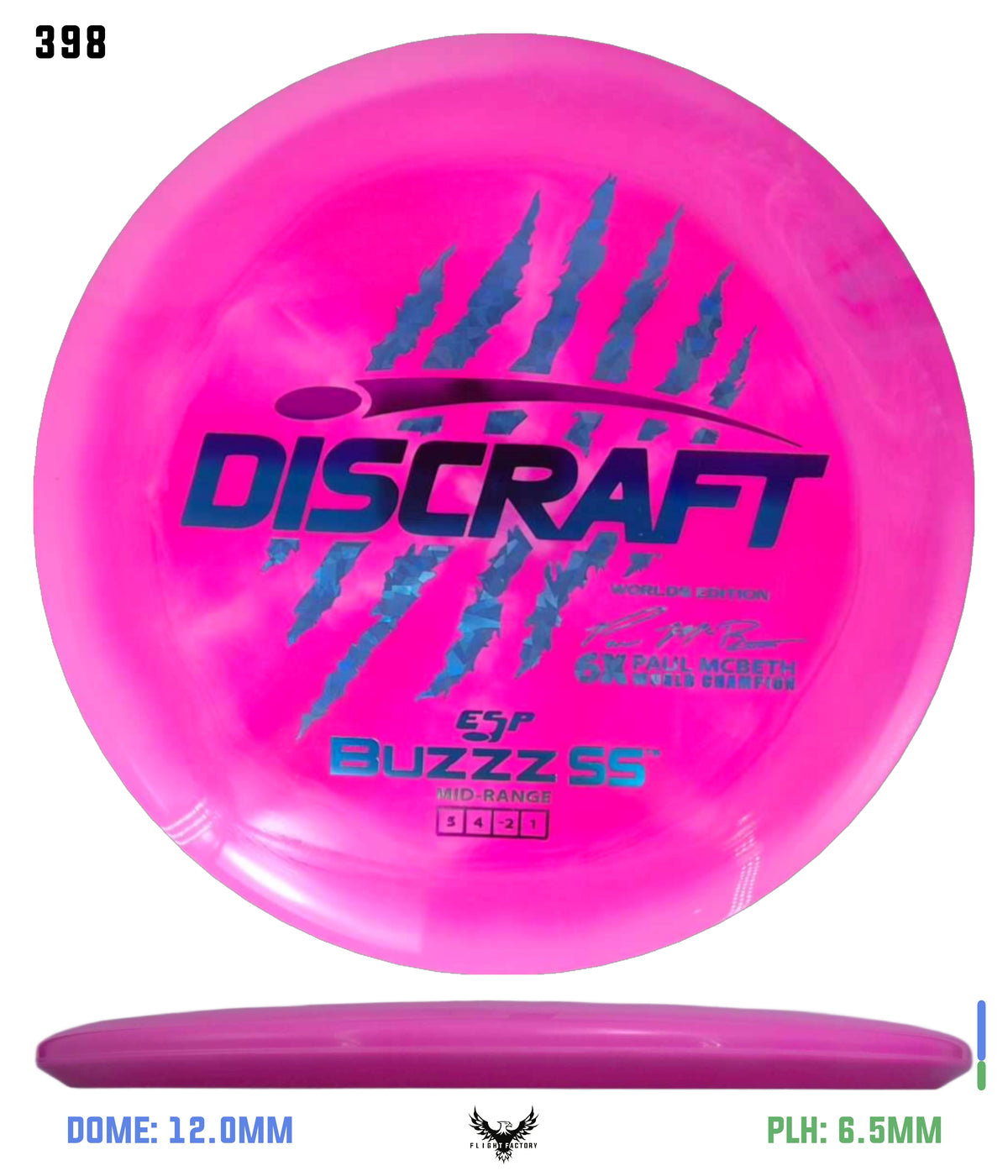 Discraft Paul McBeth 6 Claw ESP Buzzz SS - 2026 Worlds Edition (Page 2)