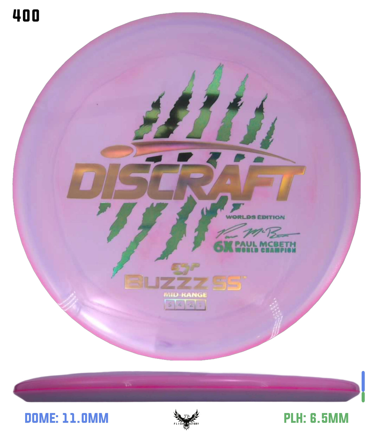 Discraft Paul McBeth 6 Claw ESP Buzzz SS - 2026 Worlds Edition (Page 2)