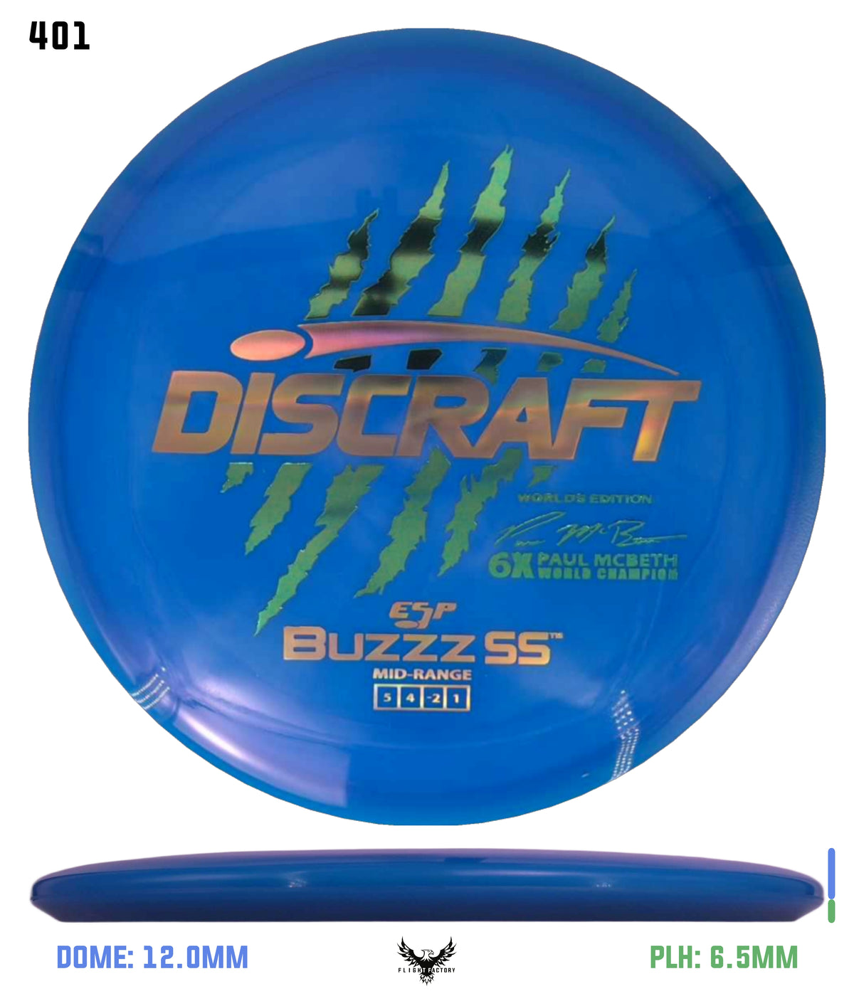 Discraft Paul McBeth 6 Claw ESP Buzzz SS - 2026 Worlds Edition (Page 2)