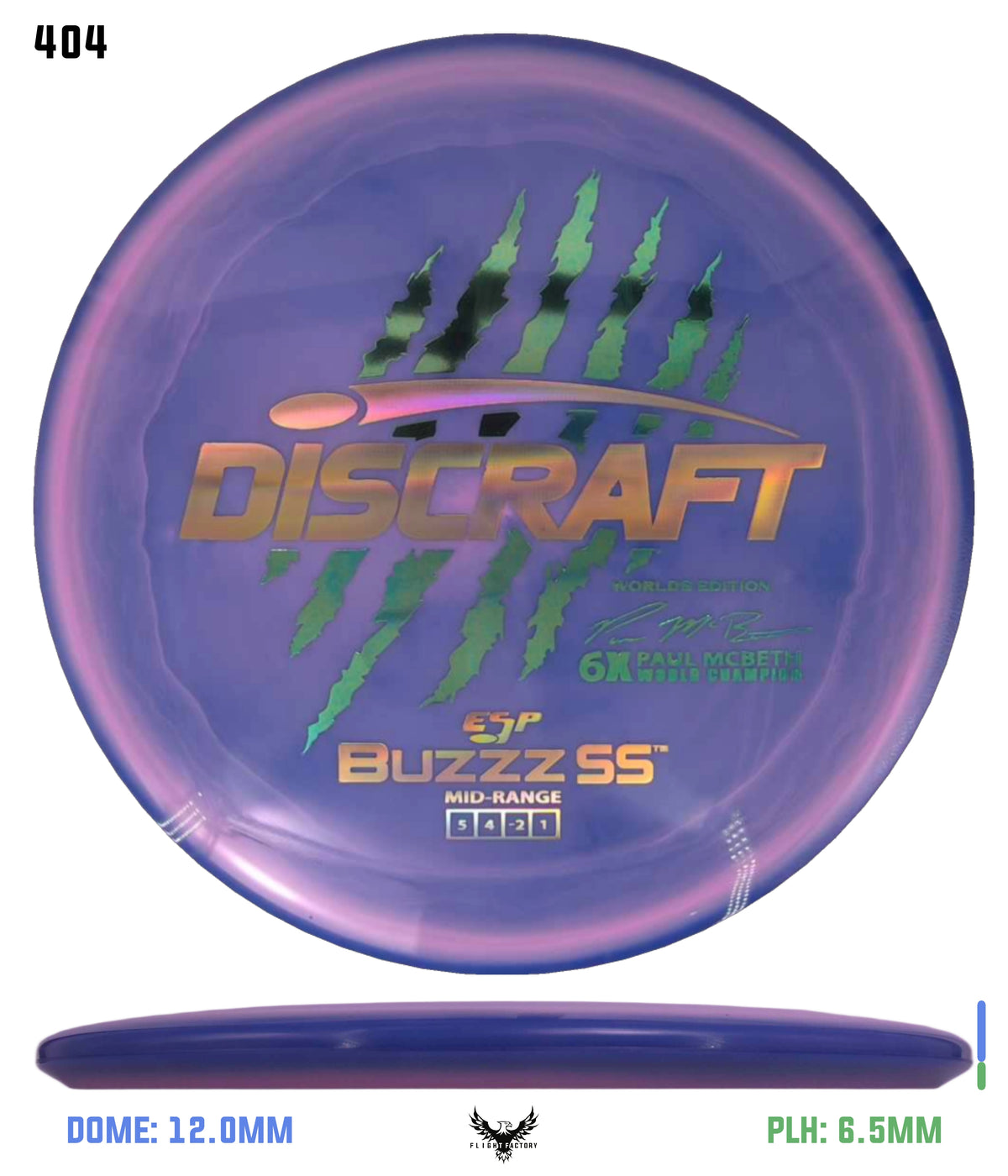Discraft Paul McBeth 6 Claw ESP Buzzz SS - 2026 Worlds Edition (Page 2)