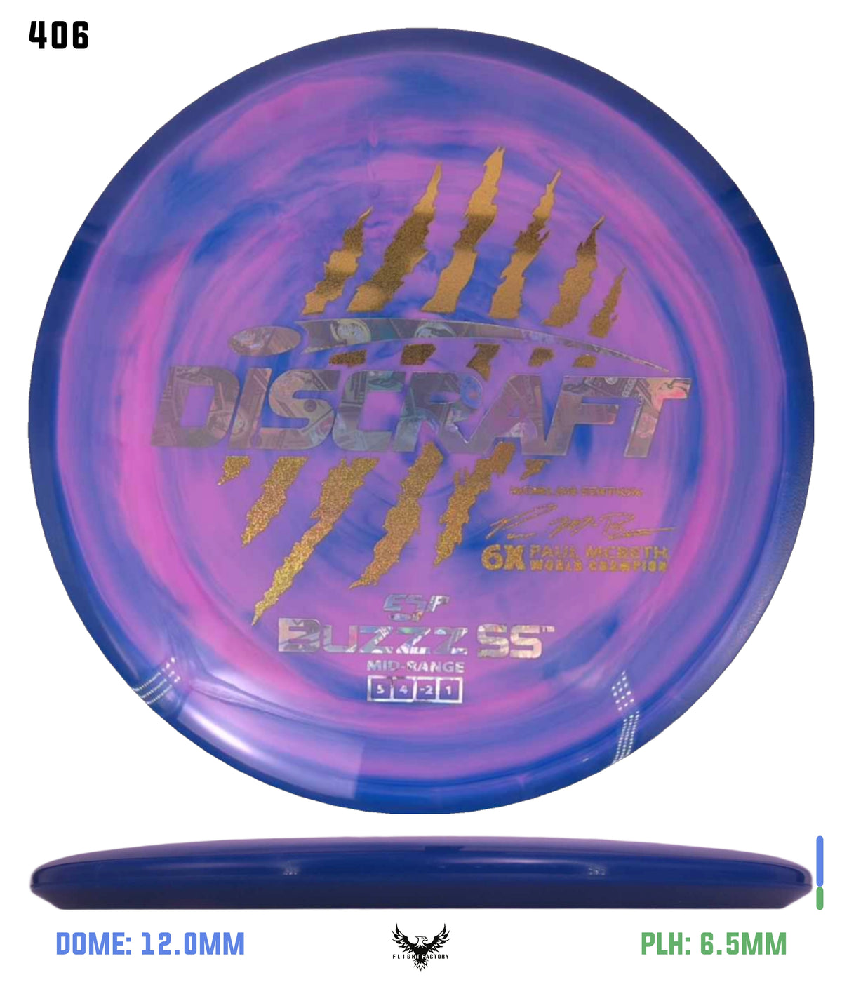 Discraft Paul McBeth 6 Claw ESP Buzzz SS - 2026 Worlds Edition (Page 2)