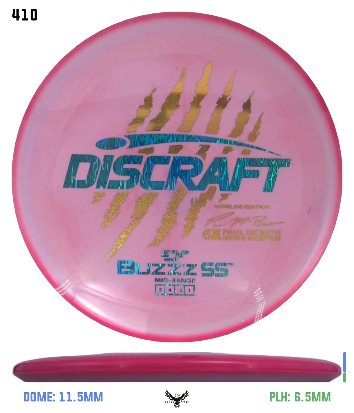 Discraft Paul McBeth 6 Claw ESP Buzzz SS - 2026 Worlds Edition (Page 2)