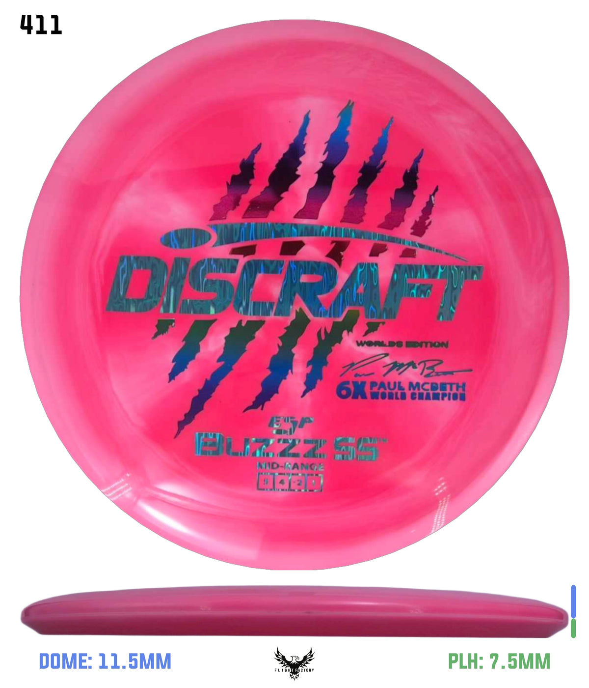 Discraft Paul McBeth 6 Claw ESP Buzzz SS - 2026 Worlds Edition (Page 2)
