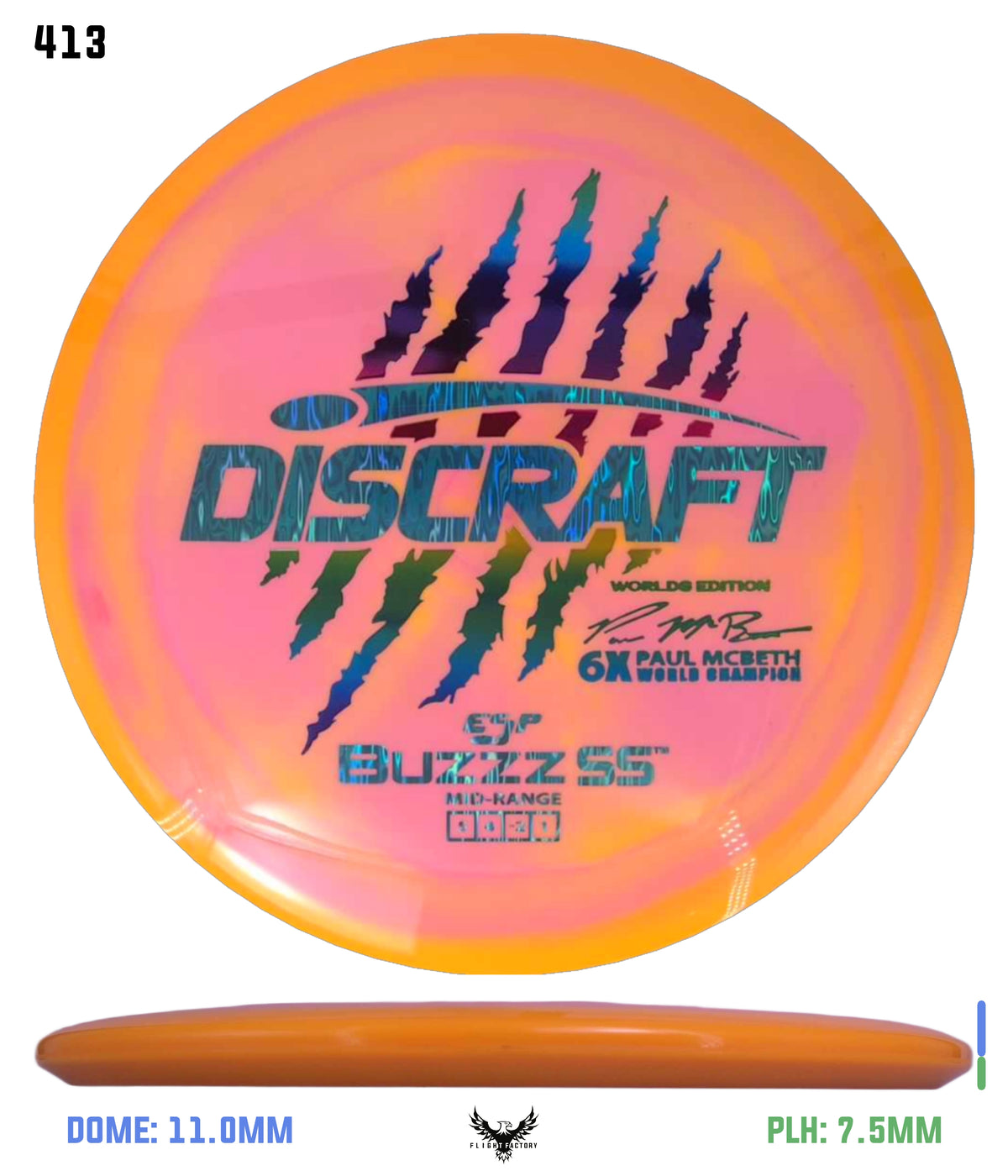 Discraft Paul McBeth 6 Claw ESP Buzzz SS - 2026 Worlds Edition (Page 2)