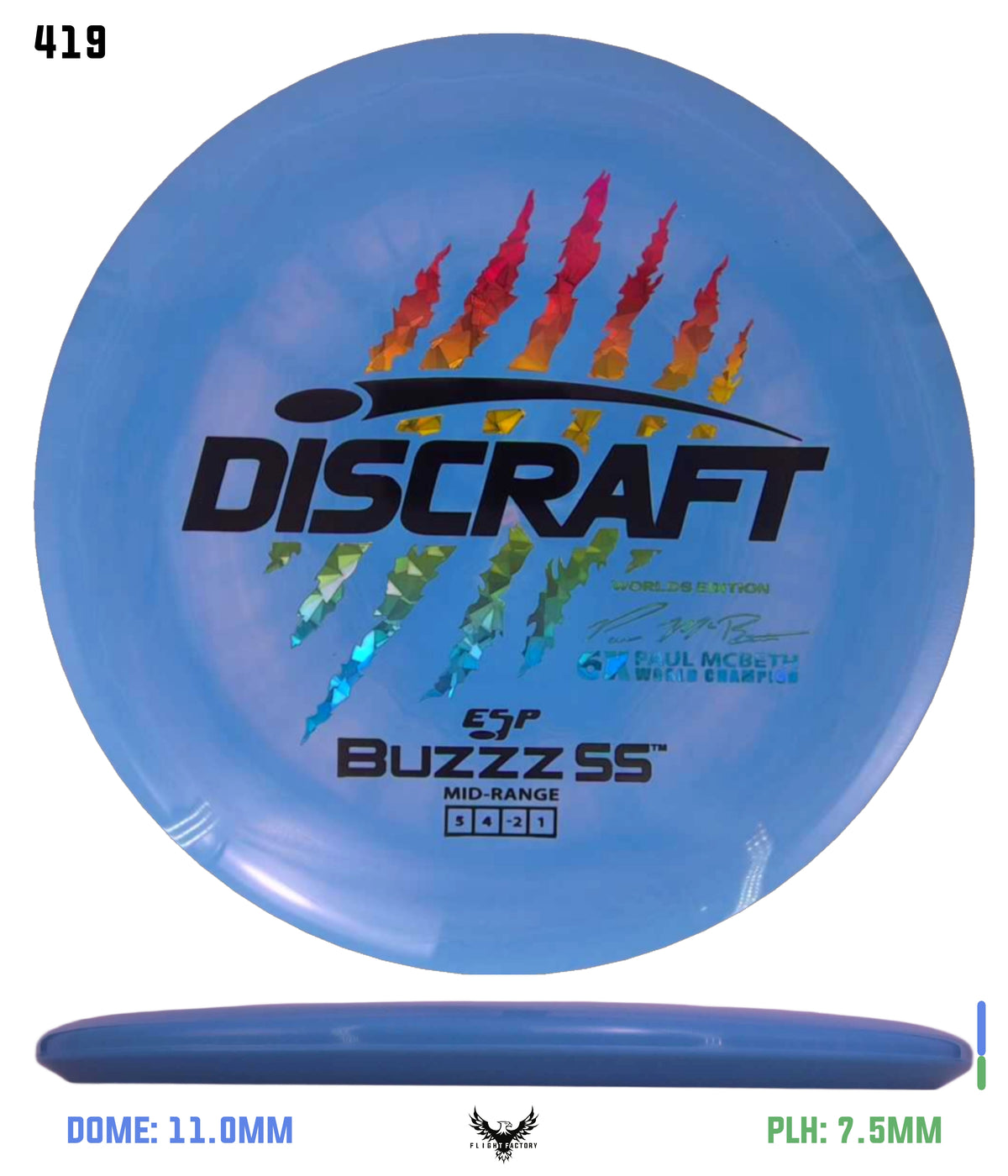 Discraft Paul McBeth 6 Claw ESP Buzzz SS - 2026 Worlds Edition (Page 2)