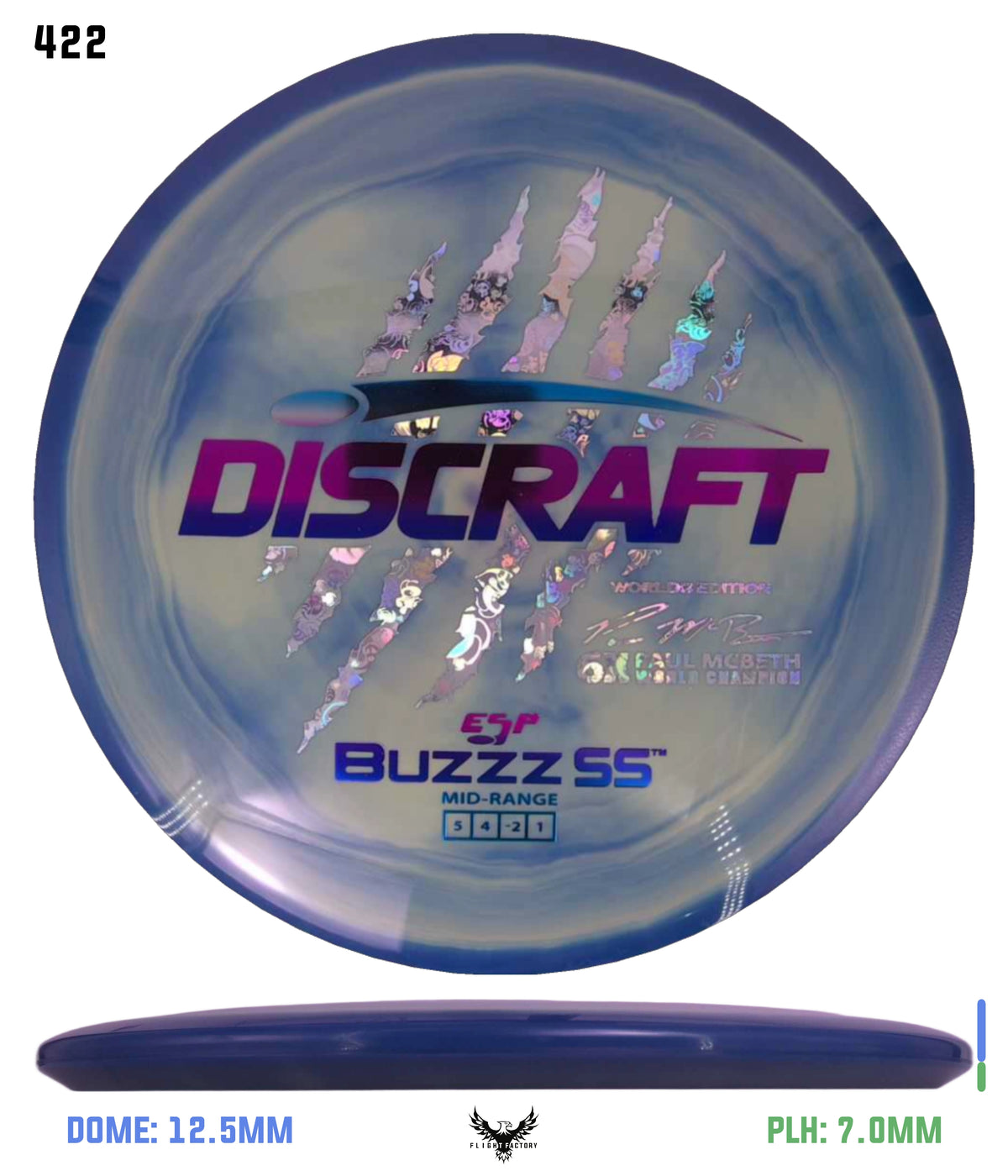 Discraft Paul McBeth 6 Claw ESP Buzzz SS - 2026 Worlds Edition (Page 2)