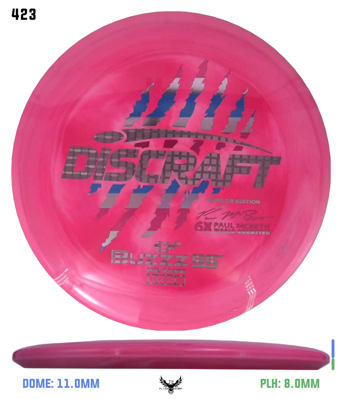 Discraft Paul McBeth 6 Claw ESP Buzzz SS - 2026 Worlds Edition (Page 2)