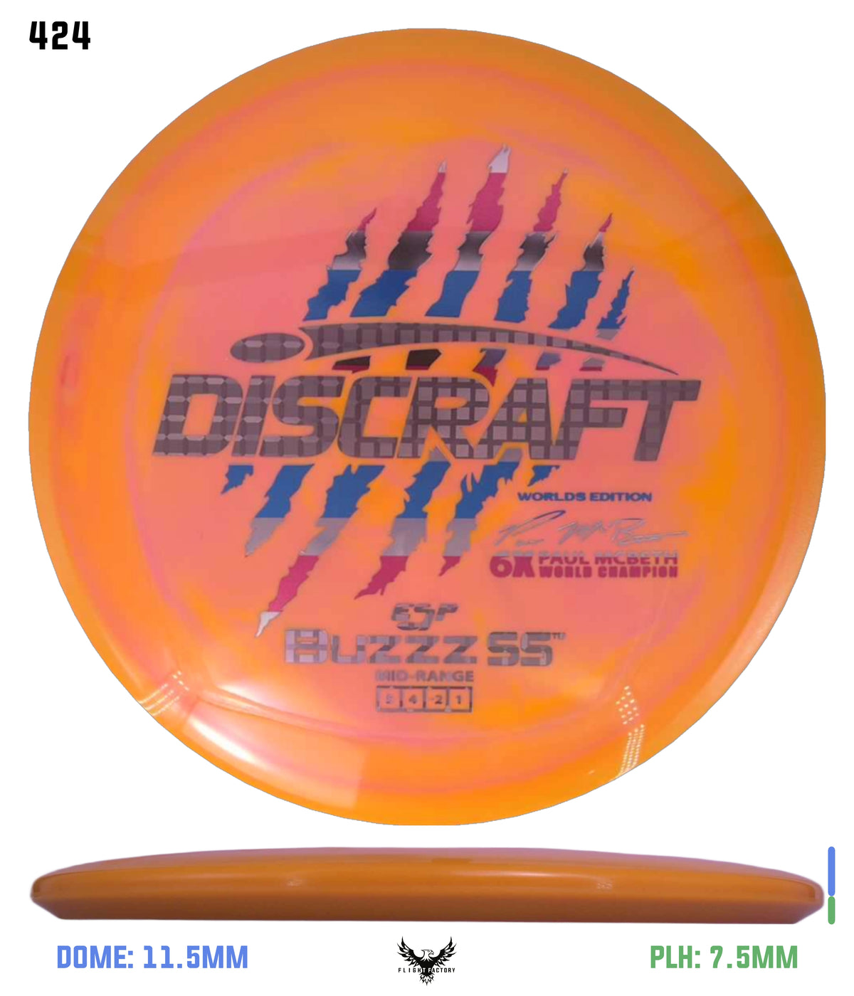 Discraft Paul McBeth 6 Claw ESP Buzzz SS - 2026 Worlds Edition (Page 2)