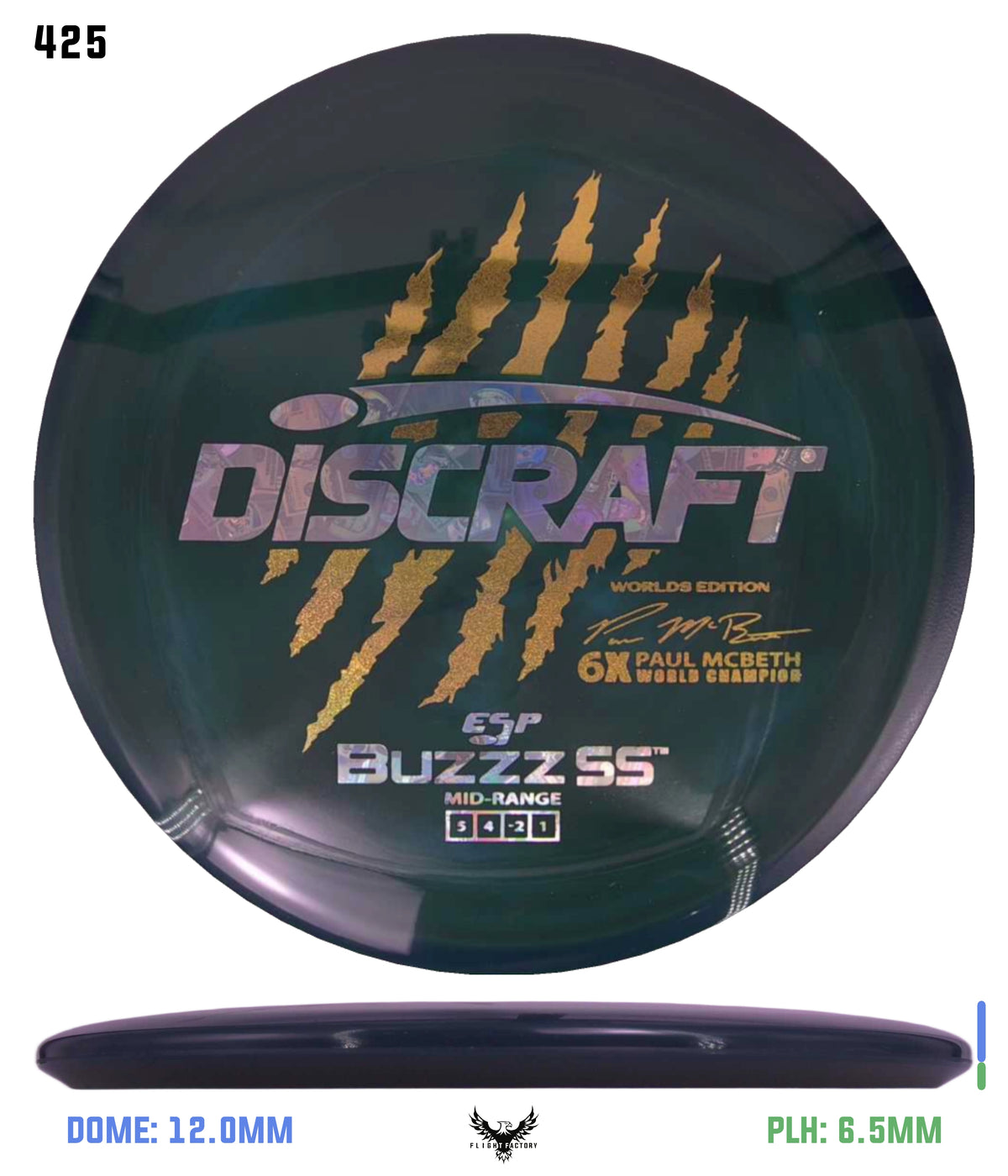 Discraft Paul McBeth 6 Claw ESP Buzzz SS - 2026 Worlds Edition (Page 2)