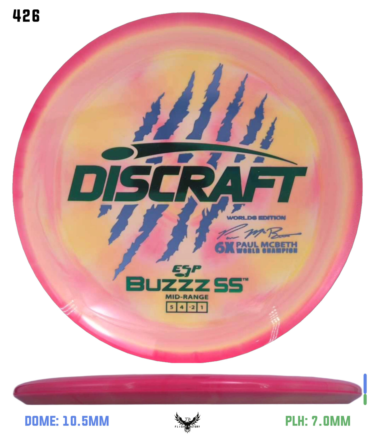 Discraft Paul McBeth 6 Claw ESP Buzzz SS - 2026 Worlds Edition (Page 2)