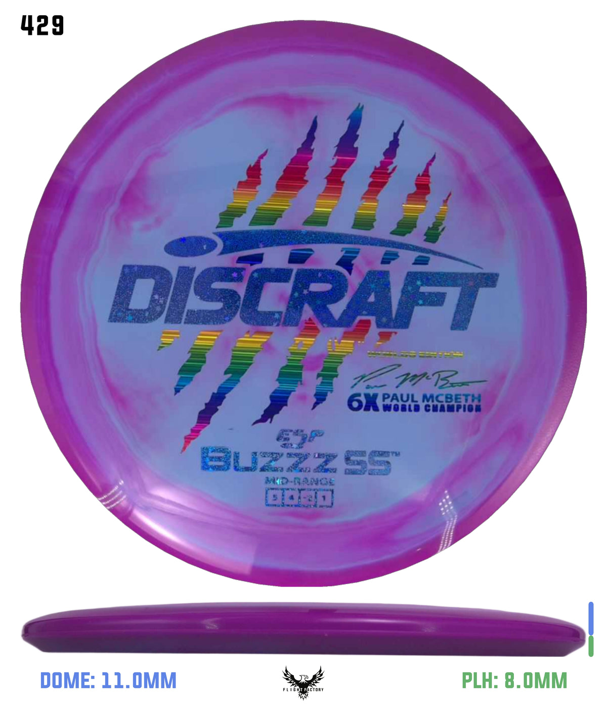 Discraft Paul McBeth 6 Claw ESP Buzzz SS - 2026 Worlds Edition (Page 2)