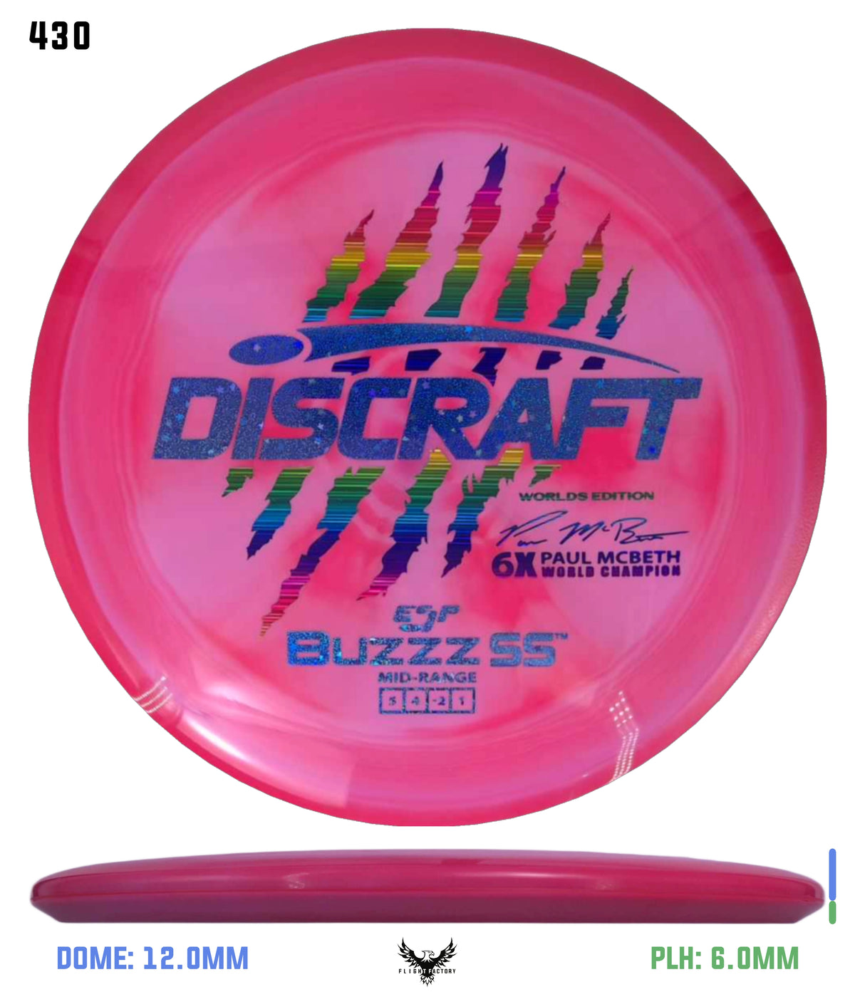 Discraft Paul McBeth 6 Claw ESP Buzzz SS - 2026 Worlds Edition (Page 2)