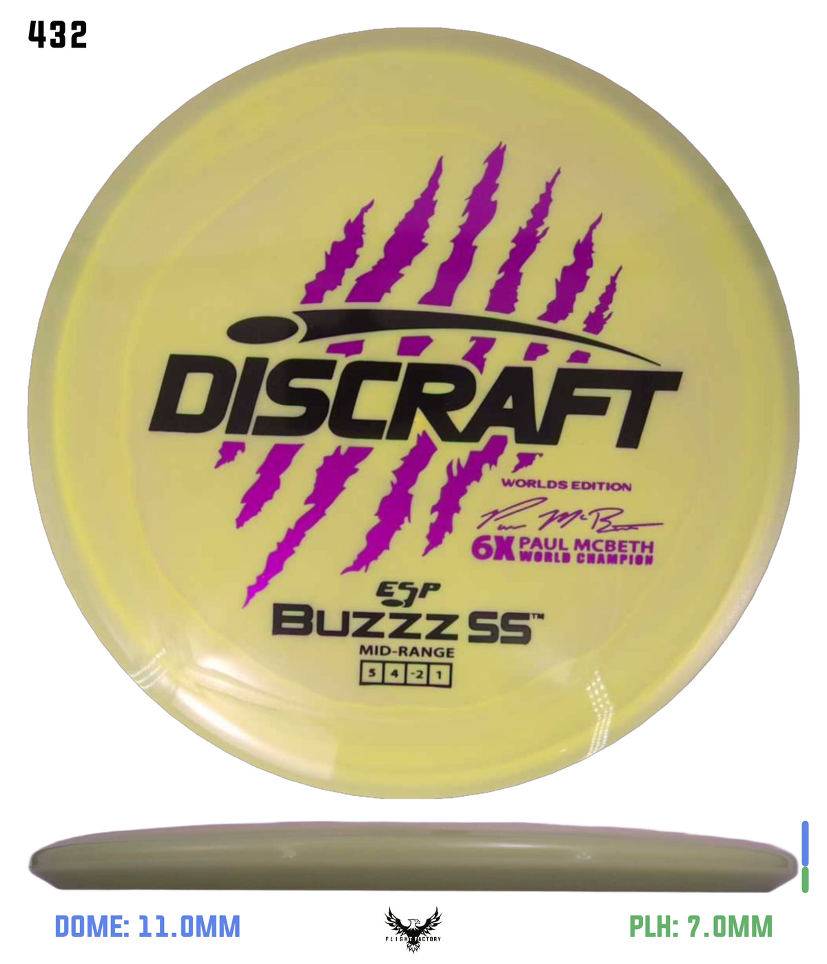 Discraft Paul McBeth 6 Claw ESP Buzzz SS - 2026 Worlds Edition (Page 2)