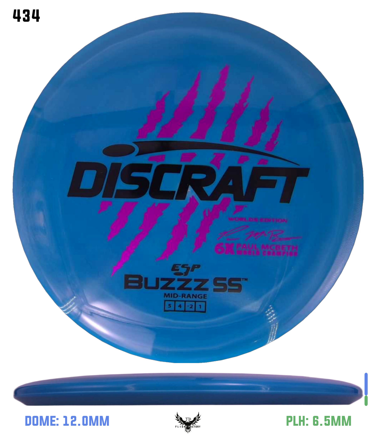Discraft Paul McBeth 6 Claw ESP Buzzz SS - 2026 Worlds Edition (Page 2)