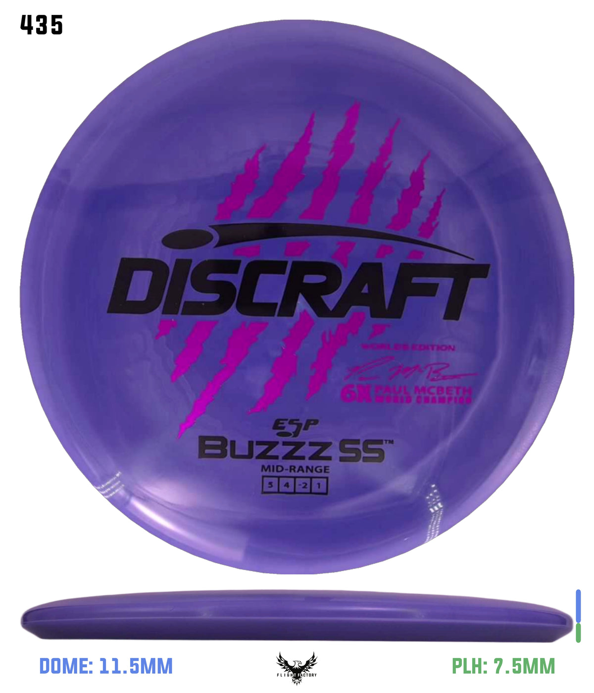 Discraft Paul McBeth 6 Claw ESP Buzzz SS - 2026 Worlds Edition (Page 2)