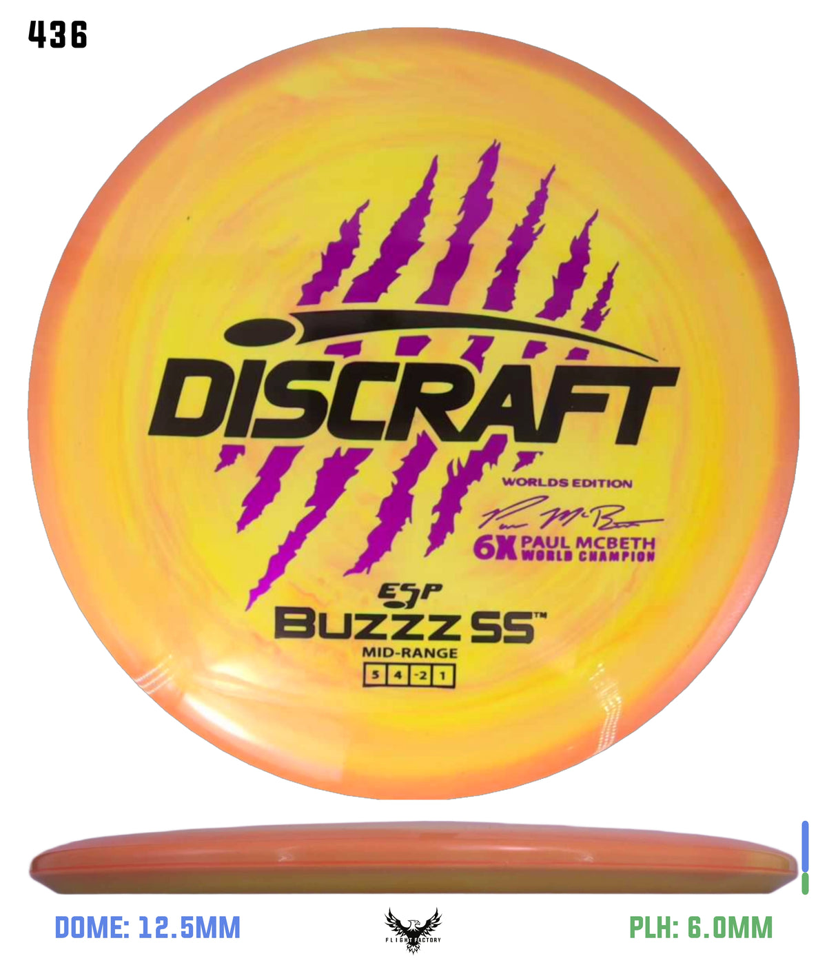 Discraft Paul McBeth 6 Claw ESP Buzzz SS - 2026 Worlds Edition (Page 2)